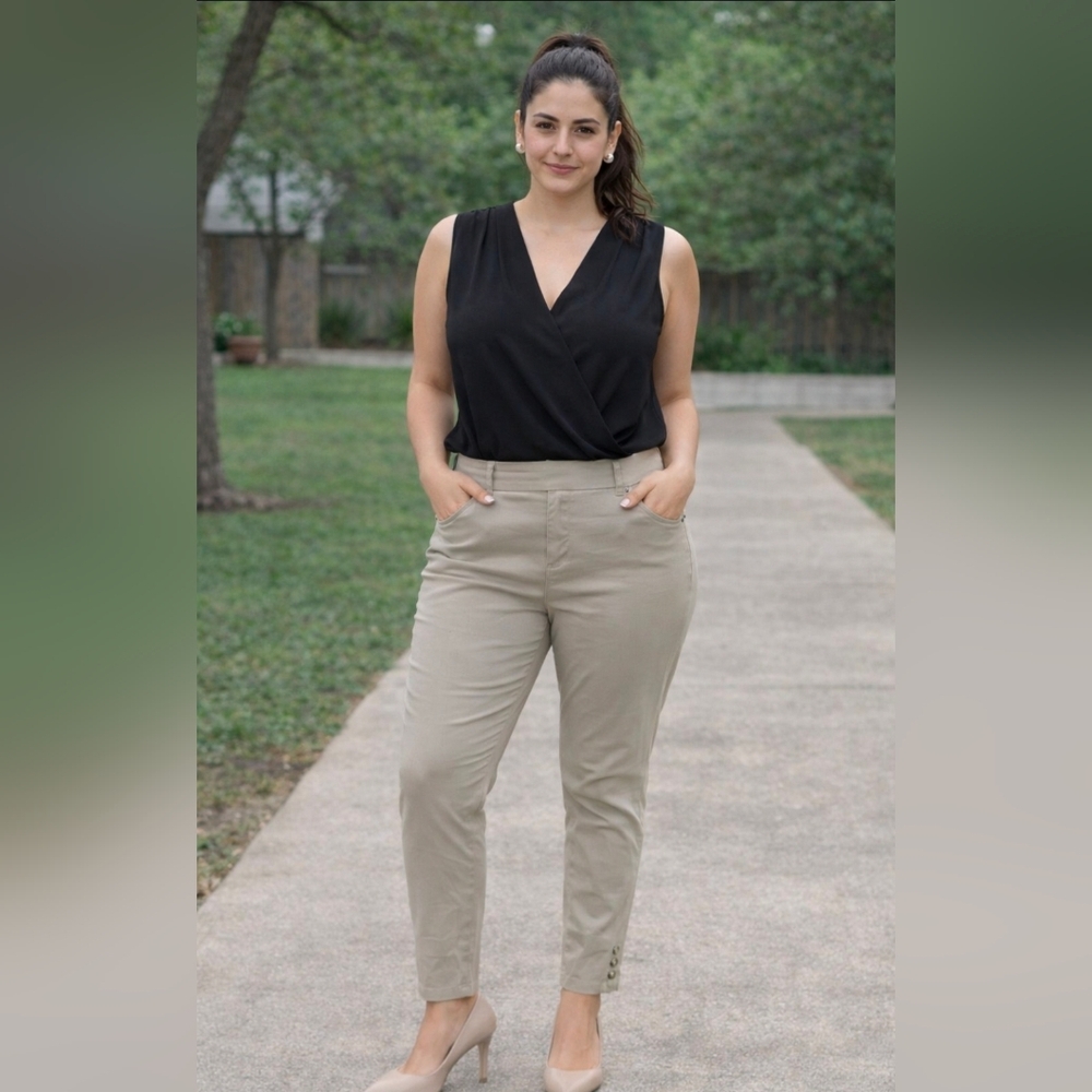 Ruby Rd. Beige Trousers